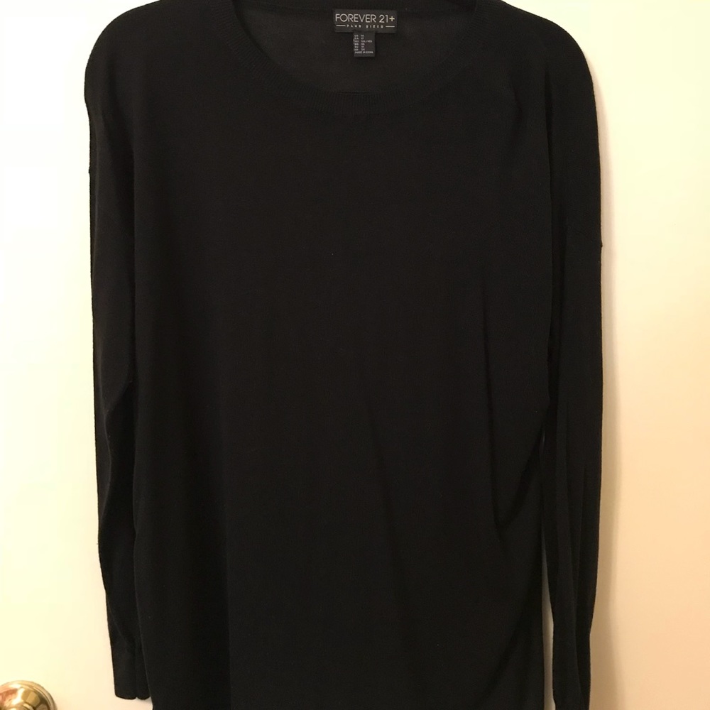 Black sweater